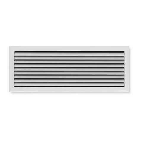 Trox Technik X-GRILLE Manuel utilisateur