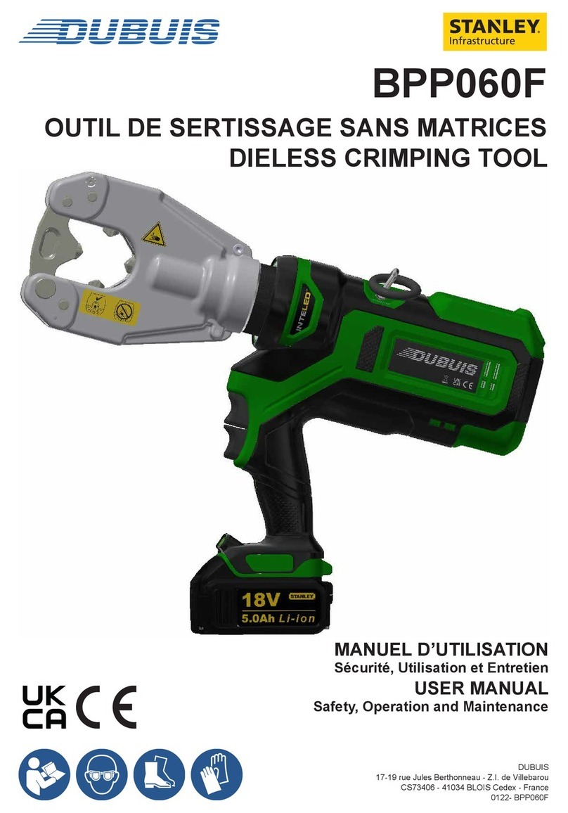 Stanley DUBUIS BPP060F Manuel utilisateur