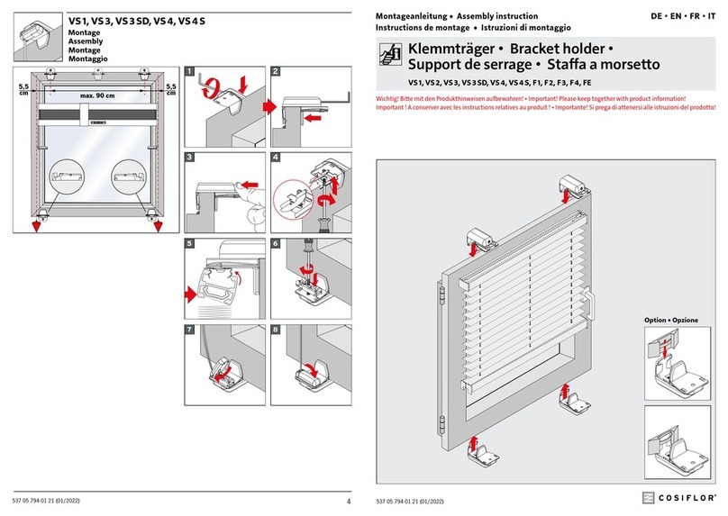 Cosiflor VS1 Manuel utilisateur Cosiflor VS1 Manuel utilisateur