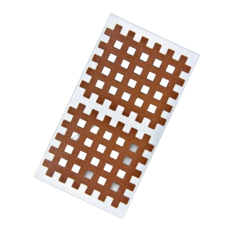 Darco Mecron X-patch Manuel utilisateur