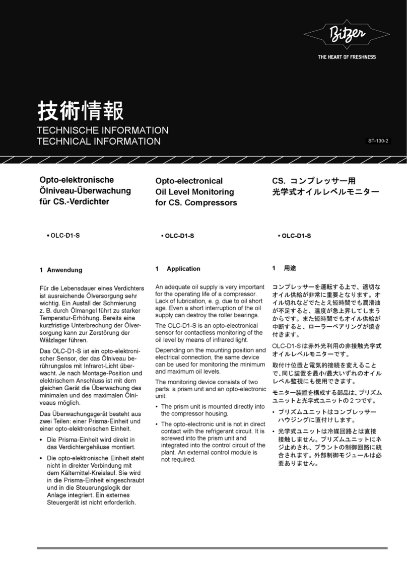 Bitzer OLC-D1-S Manuel