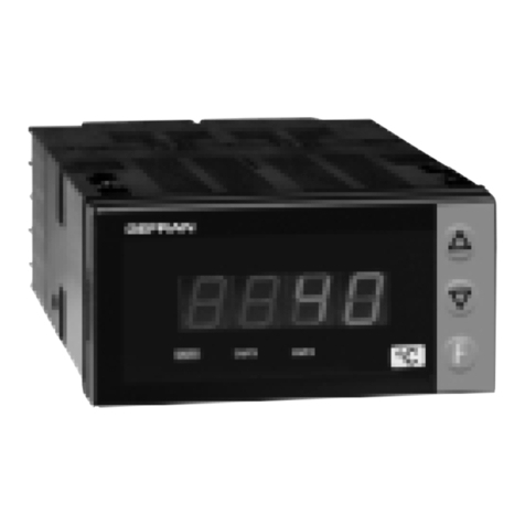 gefran 40T 72 PID Manuel utilisateur