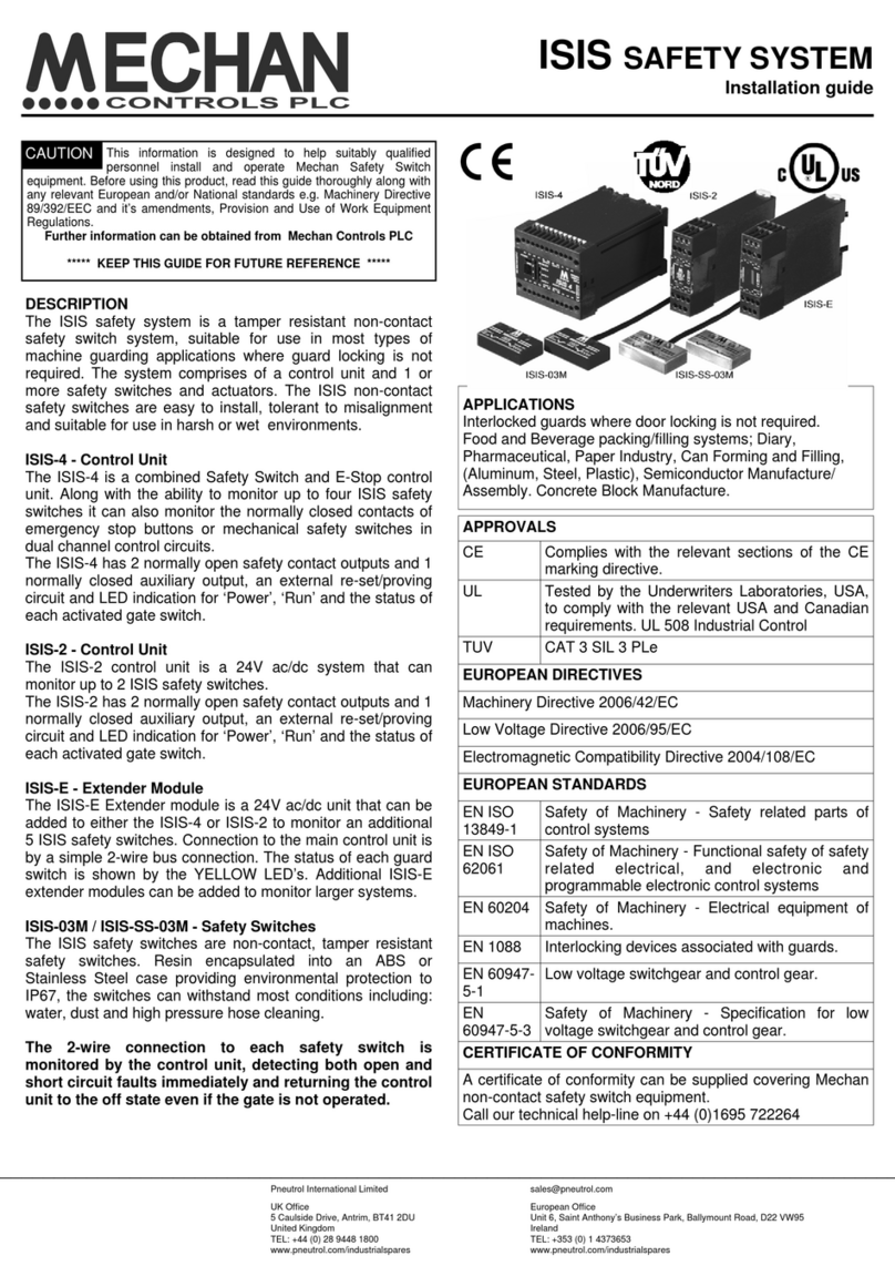 Mechan ISIS Manuel utilisateur