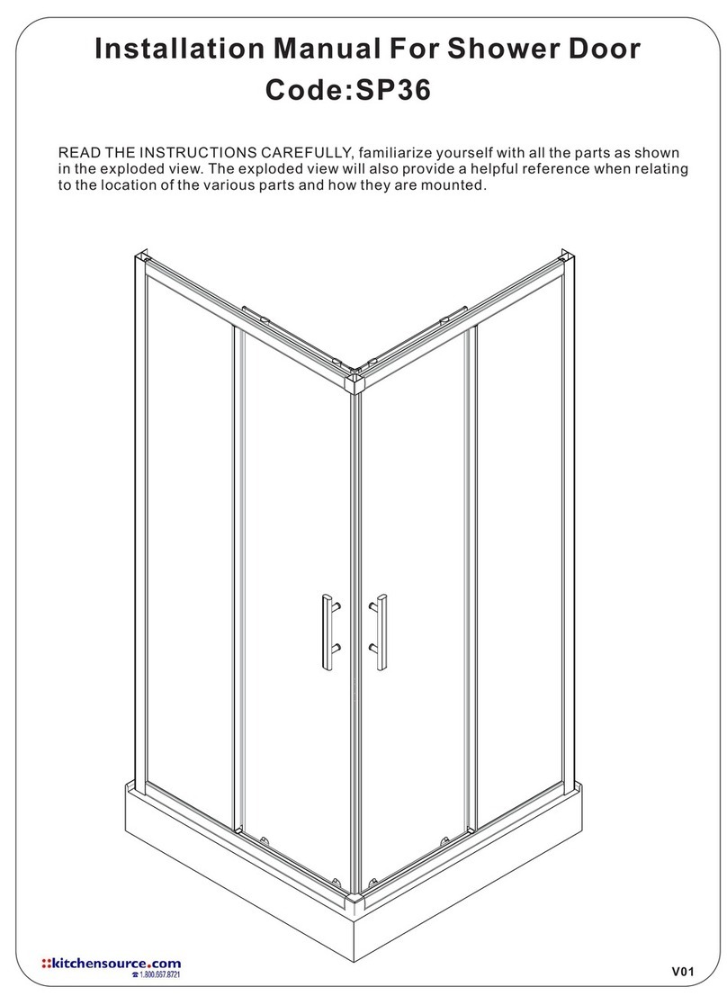 Kitchensource SP36 Manuel utilisateur Kitchensource SP36 Manuel utilisateur