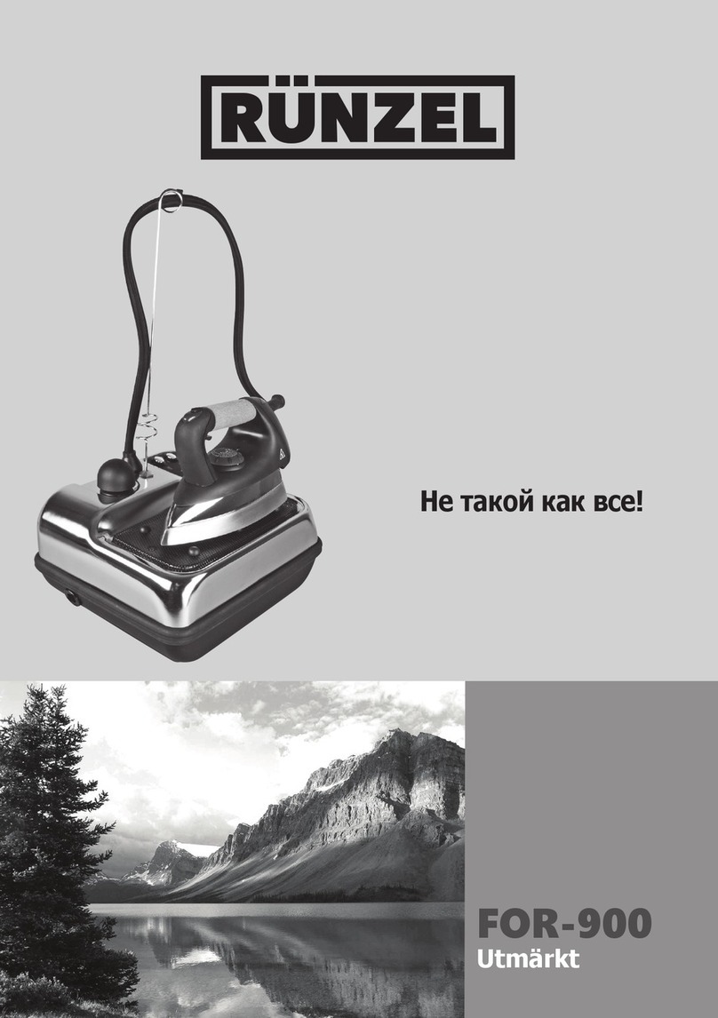 RUNZEL FOR-900 Manuel utilisateur