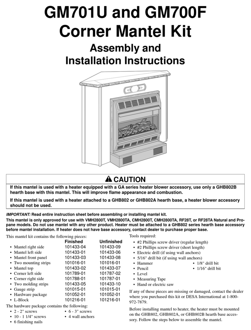 Desa GM701U Manuel d'instructions