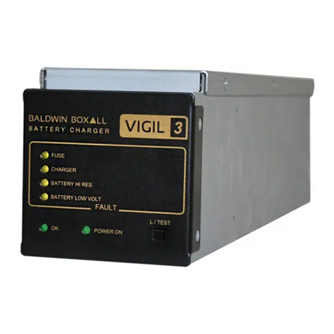 Baldwin Boxall VIGIL3 Manuel utilisateur