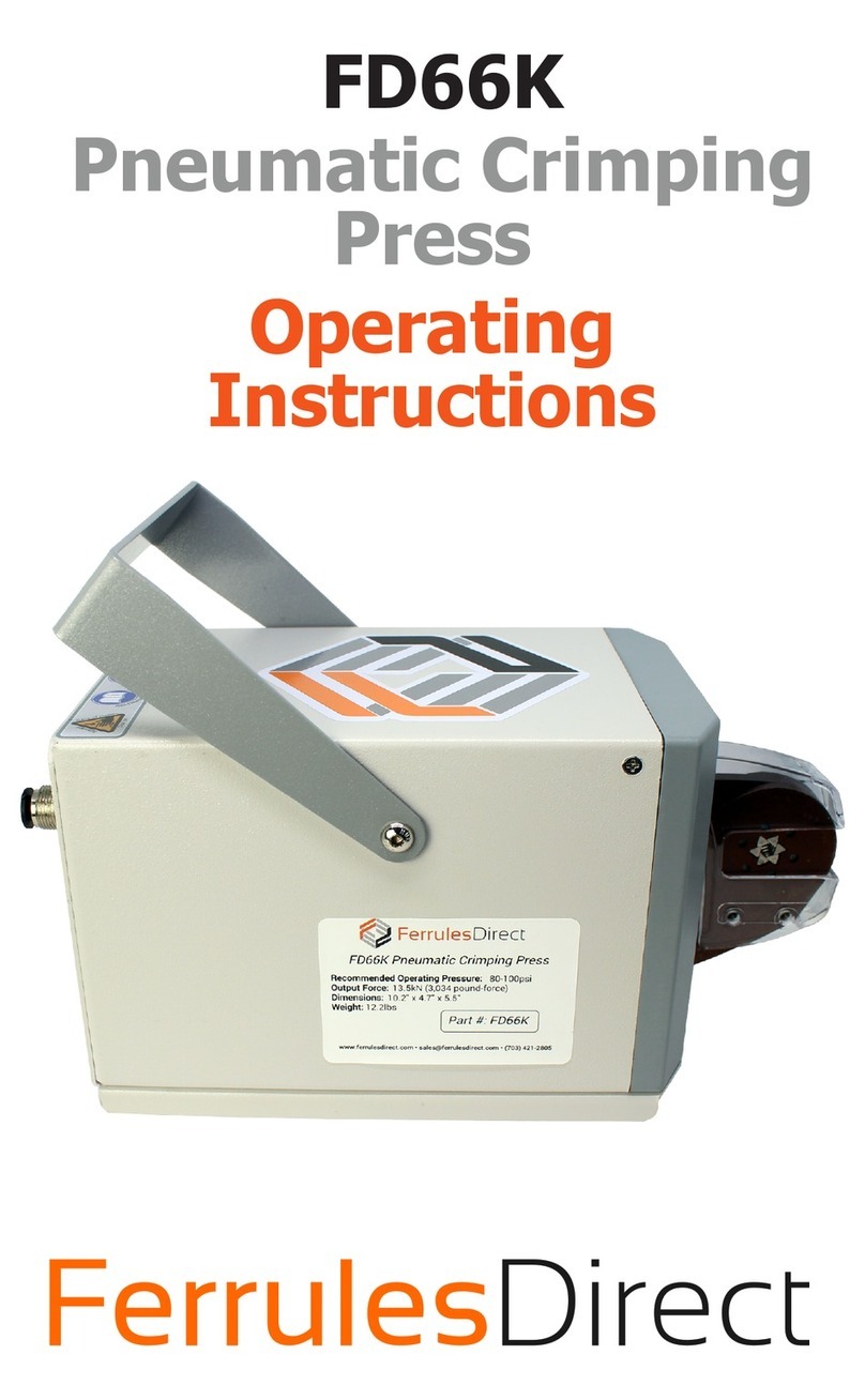 Ferrules Direct FD66K Manuel utilisateur