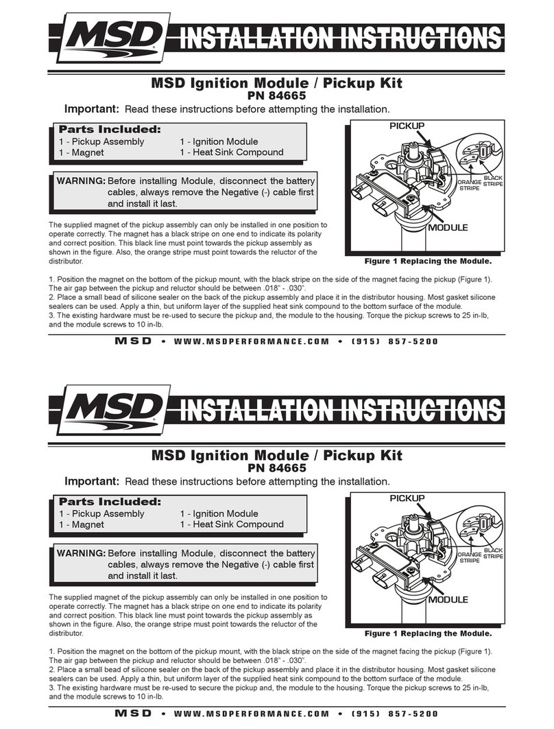 MSD 84665 Manuel utilisateur MSD 84665 Manuel utilisateur