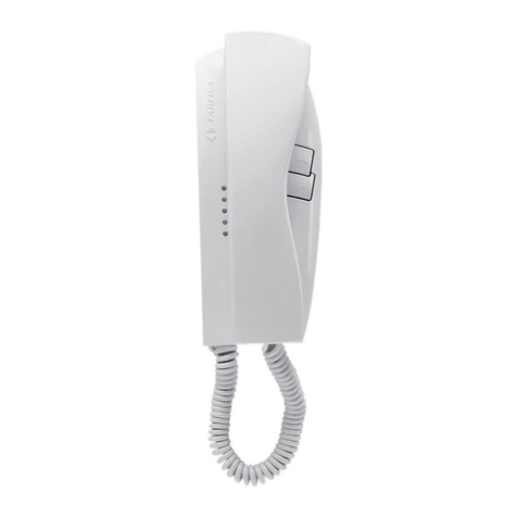 Farfisa KM862W Manuel utilisateur