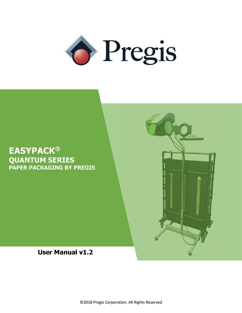 Pregis EASYPACK QUANTUM Series Manuel utilisateur