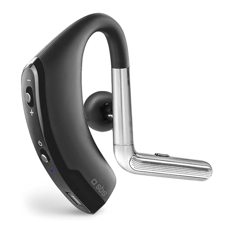 SBS TEEARSETBT820K Manuel utilisateur