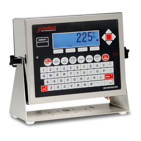 Cardinal 225 Instruction manuelle