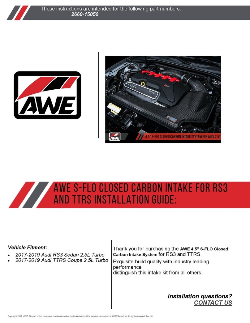 AWE S-FLO Manuel utilisateur AWE S-FLO Manuel utilisateur