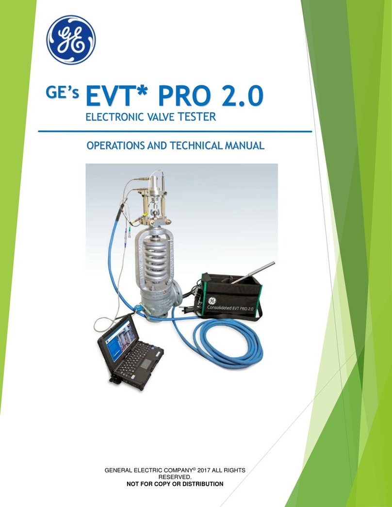 GE EVT-Pro 2.0 Manuel utilisateur