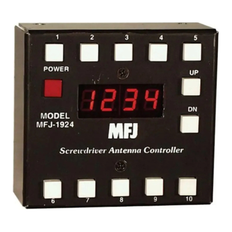MFJ MFJ-1924 Manuel utilisateur