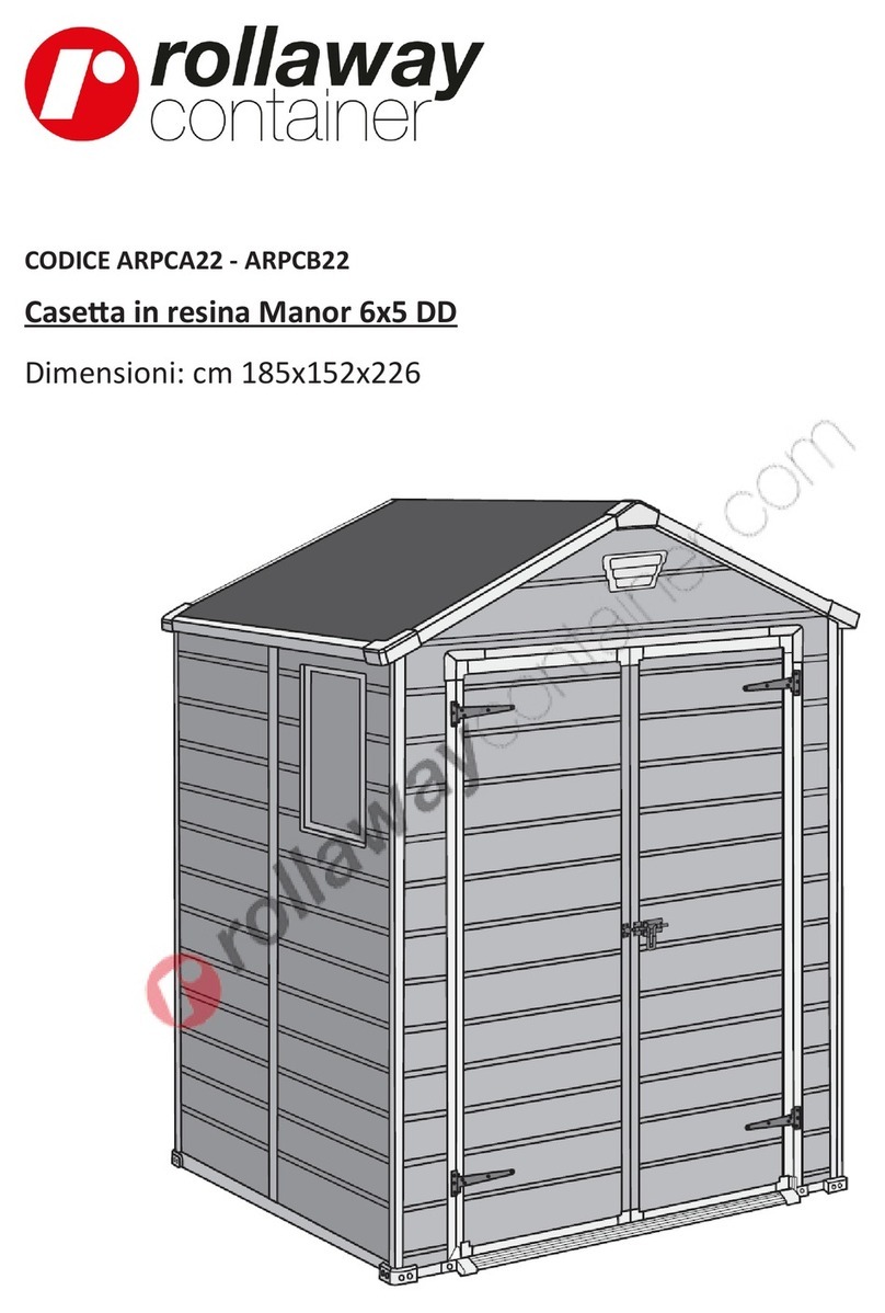 rollaway container ARPCA22 Manuel utilisateur
