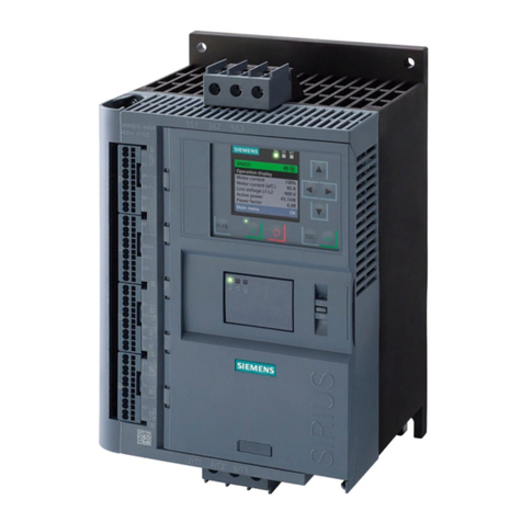 Siemens SIRIUS 3RW5 series Document technique