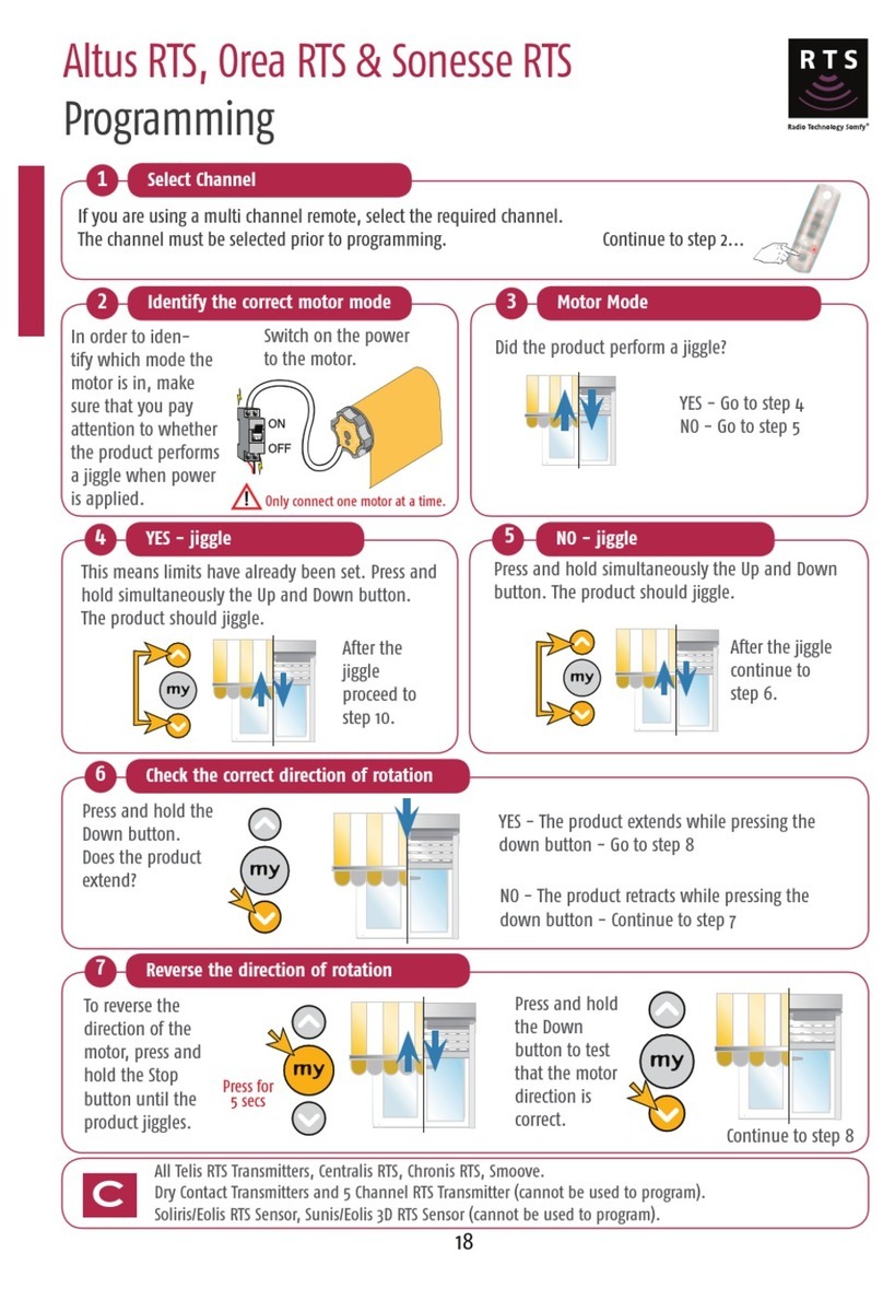 RTS Altus Manuel utilisateur