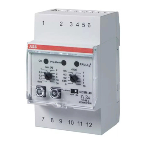 ABB RD3M Manuel utilisateur