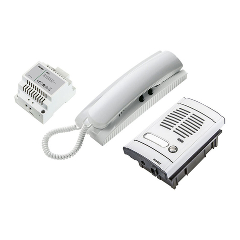 Vimar ELVOX 884G/S Instructions de montage