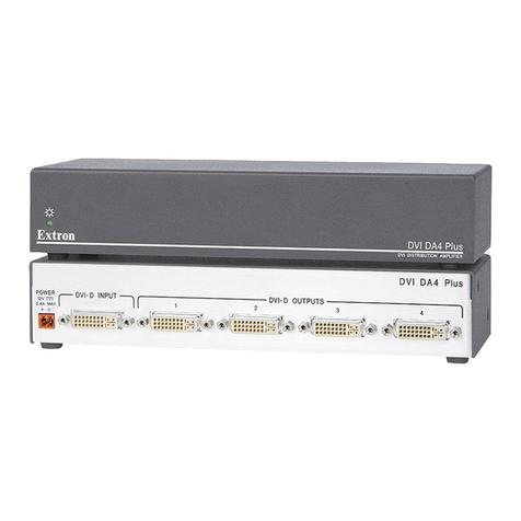 Extron electronics DVI DA Plus Series Manuel utilisateur