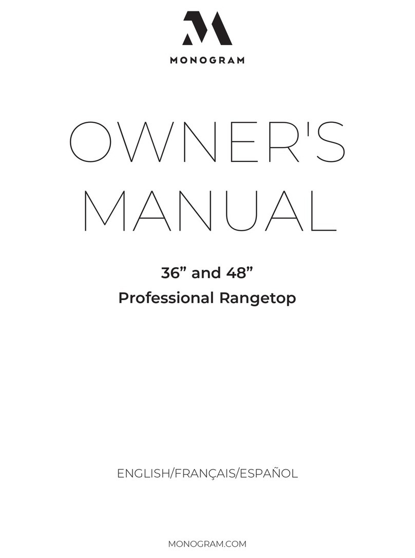 Monogram ZGU366 Manuel utilisateur