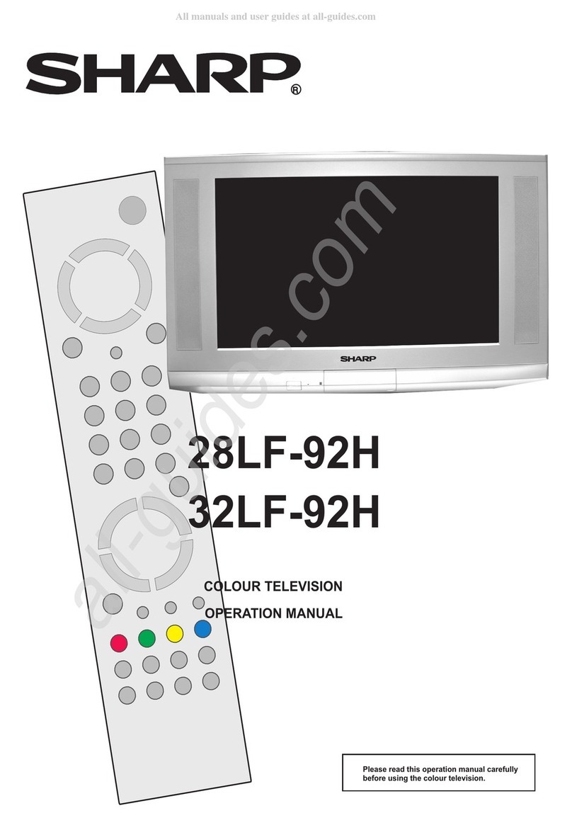 Sharp 28LF-92H Manuel utilisateur