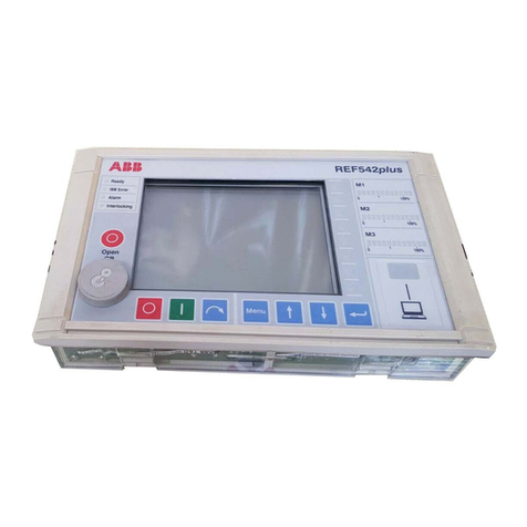 ABB REF542plus Manuel utilisateur