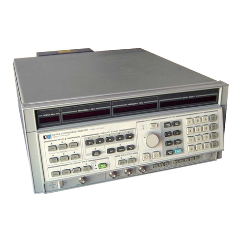 HP 8340A Manuel utilisateur