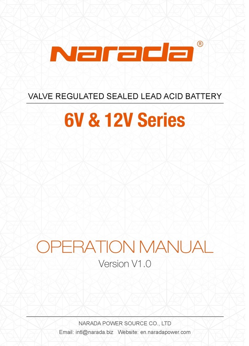 Narada 6V Series Manuel utilisateur