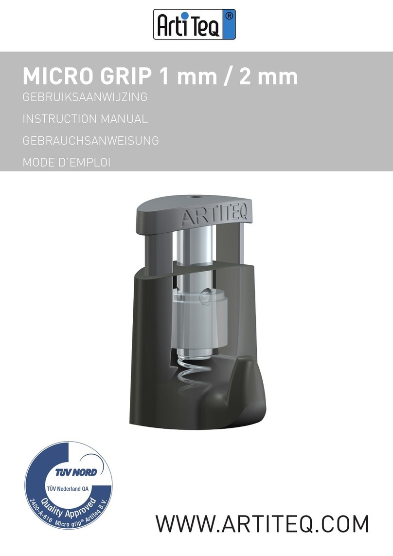 ArtiTeq MICRO GRIP Manuel utilisateur