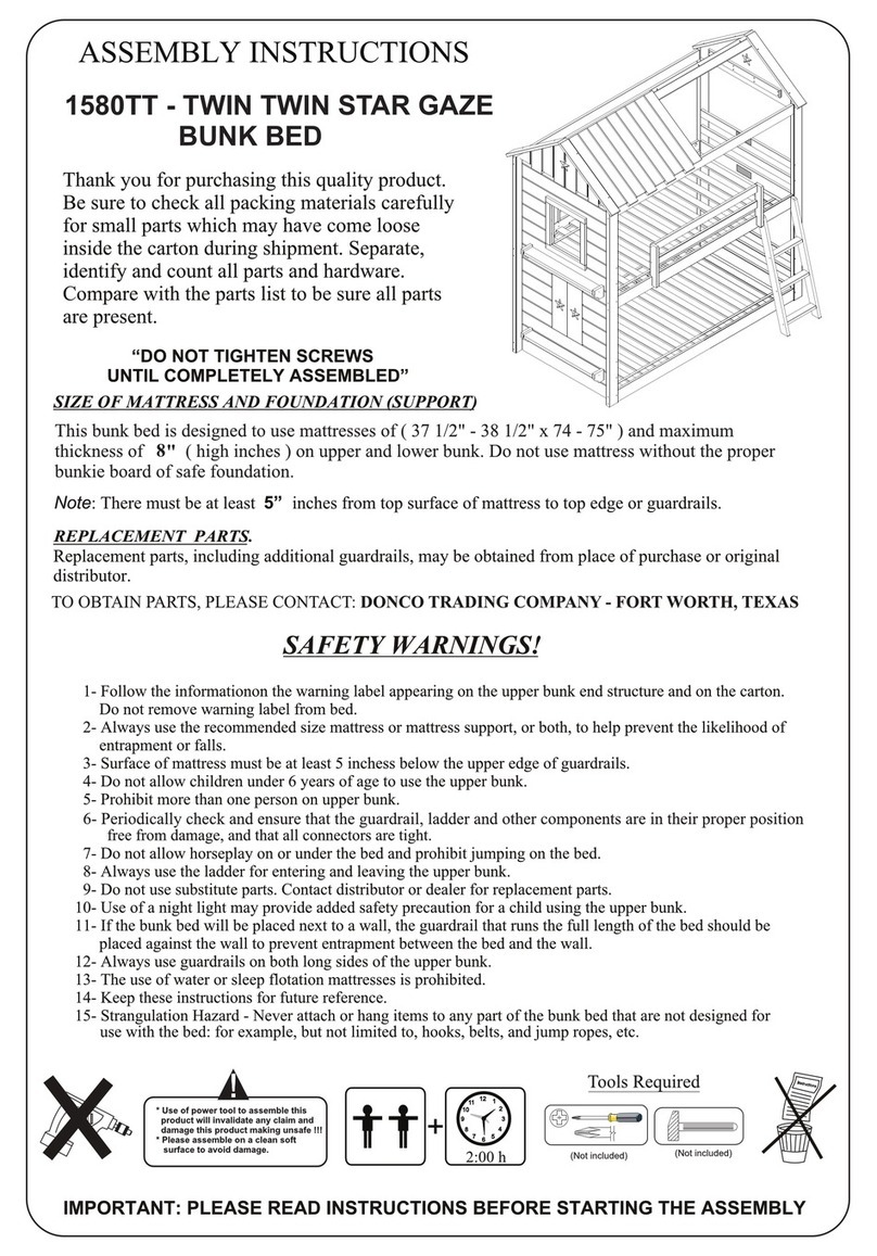 Donco 1580TT Manuel utilisateur