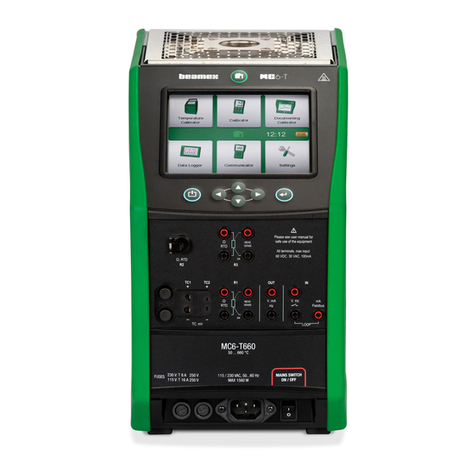 BEAMEX MC6-T Manuel utilisateur