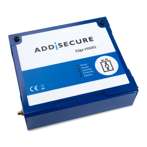 AddSecure Edge VS5010 Manuel utilisateur