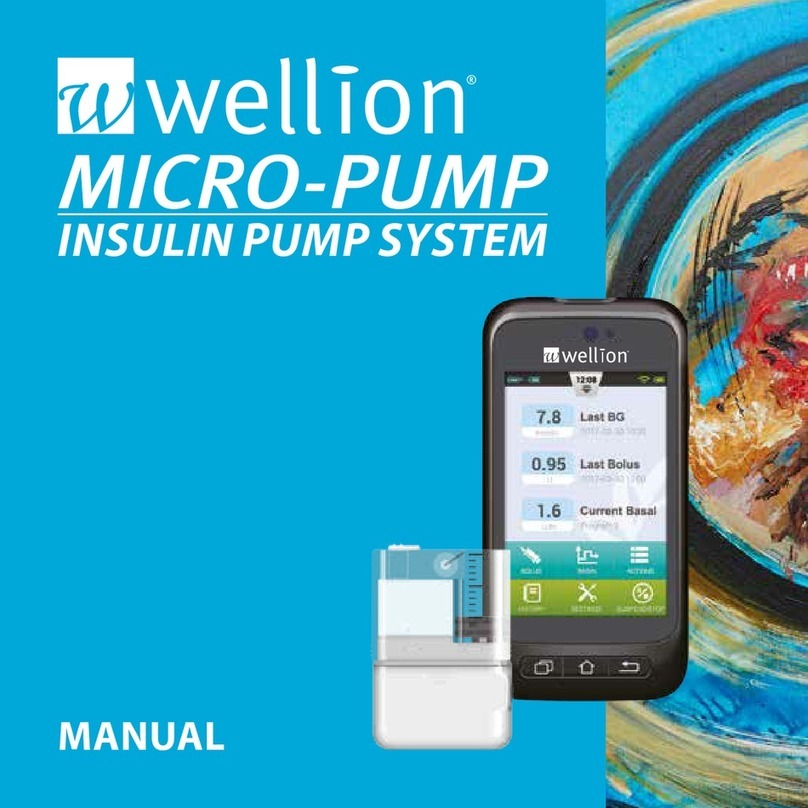 Wellion MICRO-PUMP Manuel utilisateur Wellion MICRO-PUMP Manuel utilisateur