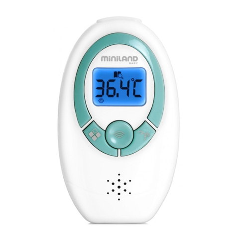 miniland baby THERMOADVANCED PLUS Manuel utilisateur