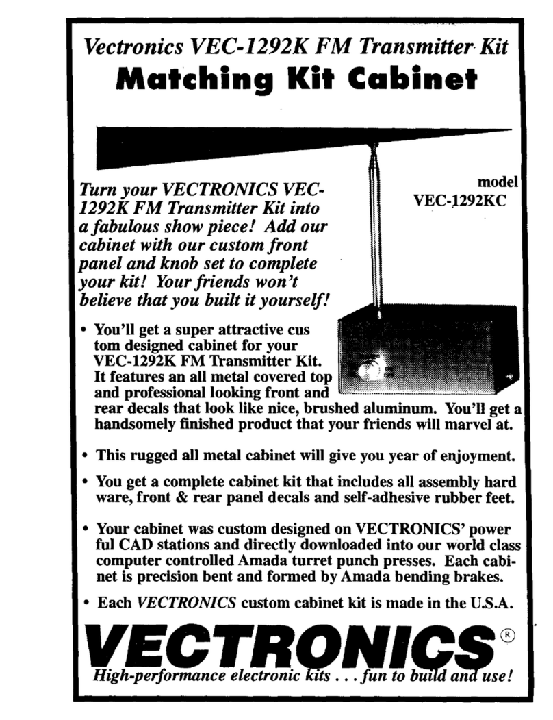 Vectronics VEC-1292KC Manuel utilisateur