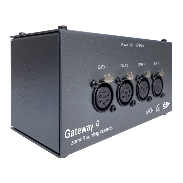 Zero88 Betapack 4 Manuel utilisateur