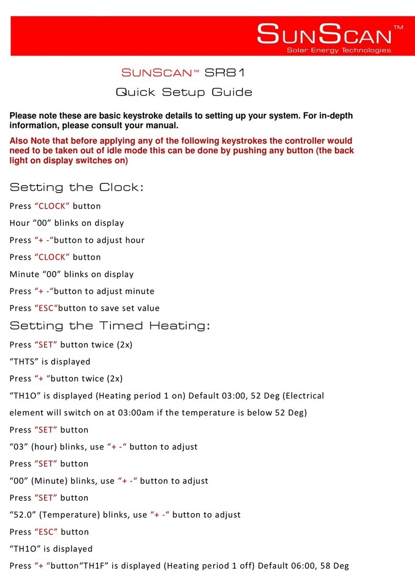 SUNSCAN SR81 Manuel utilisateur