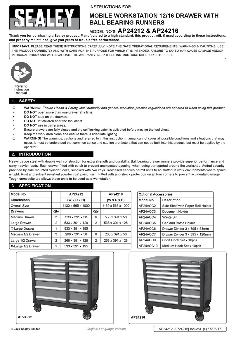 Sealey AP24212 Manuel utilisateur