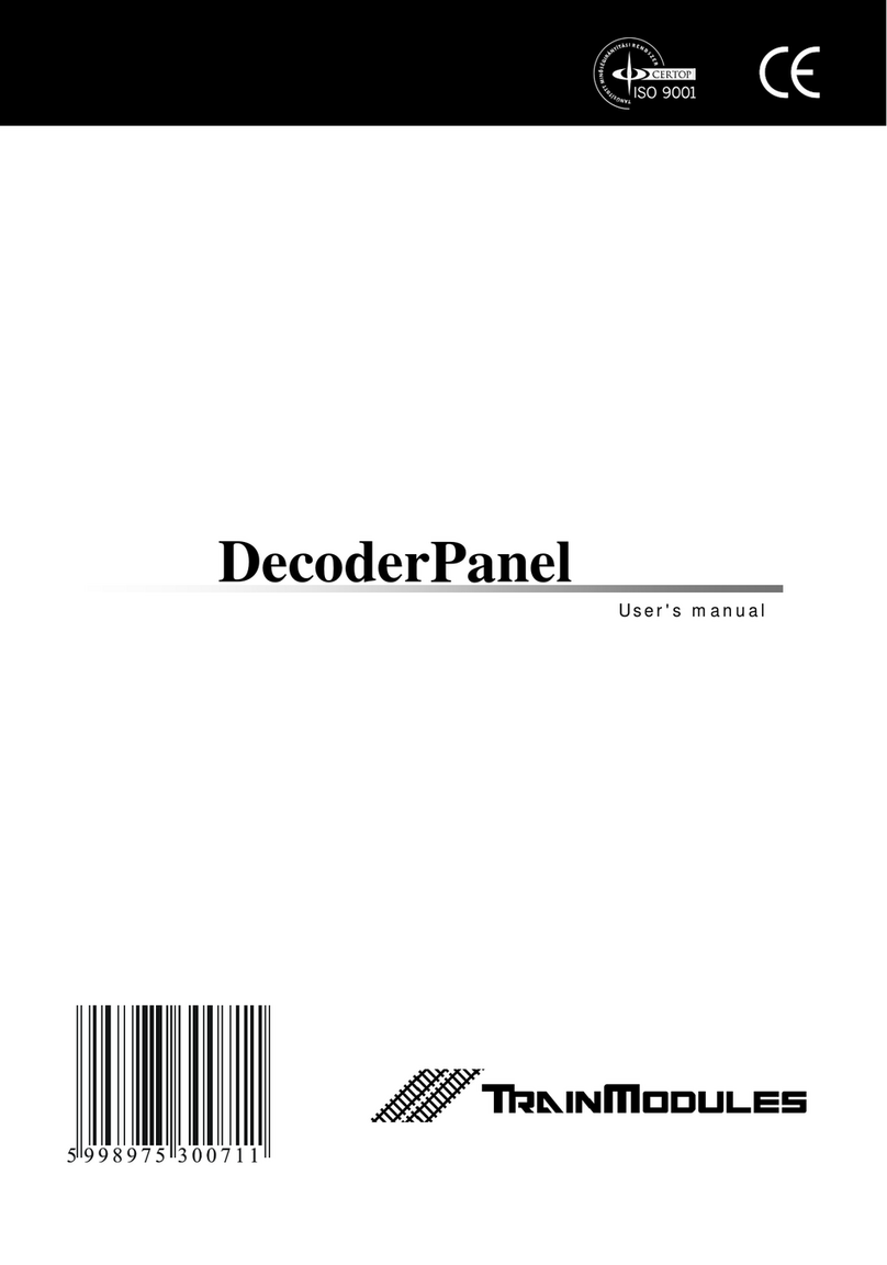 TrainModules TM-56271 Manuel utilisateur TrainModules TM-56271 Manuel utilisateur