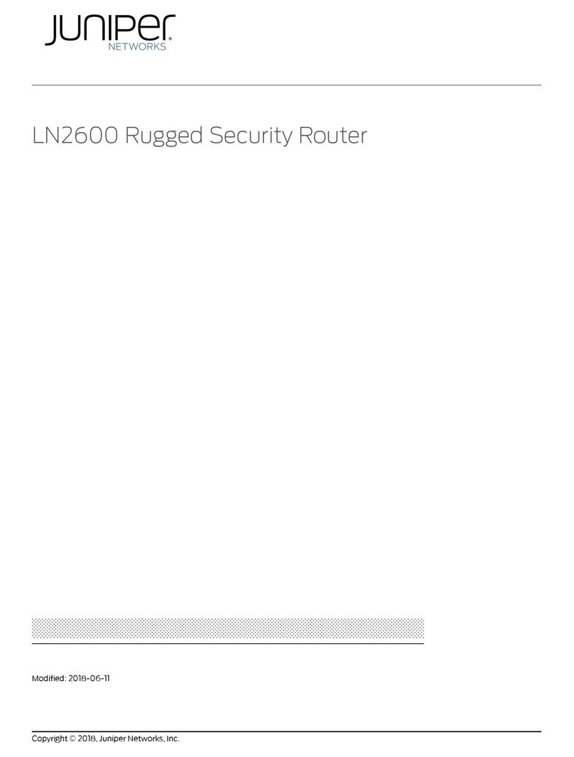 Juniper LN2600 Manuel utilisateur