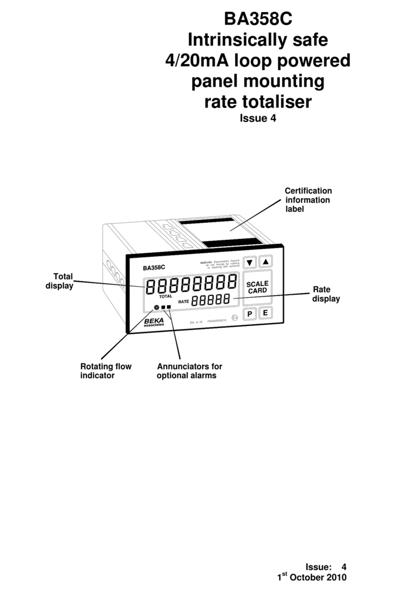 BEKA BA358C Manuel utilisateur