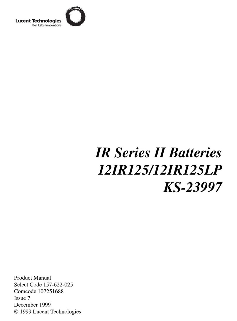 Lucent Technologies IR II Series Manuel utilisateur