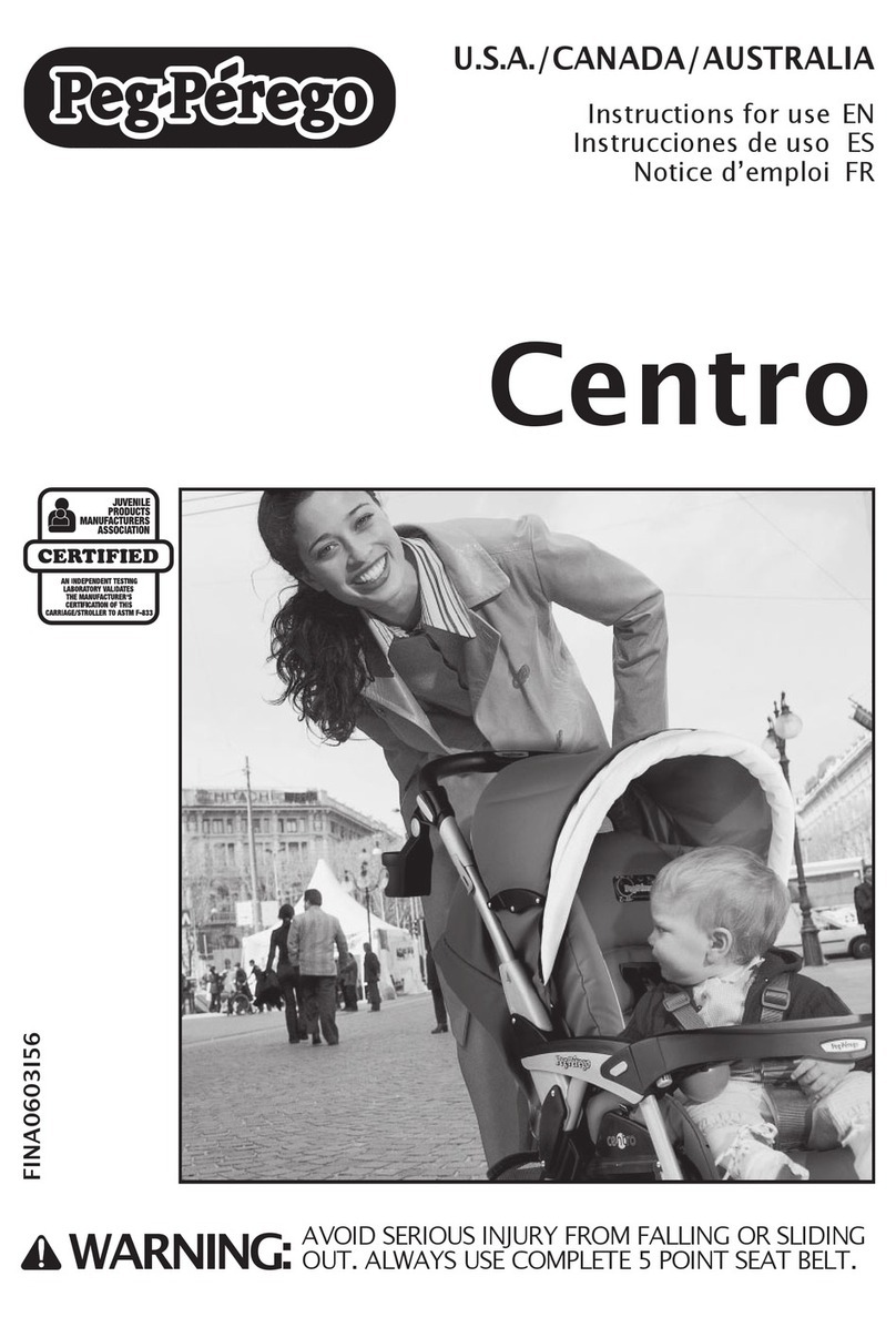 Peg-Perego Centro Manuel utilisateur Peg-Perego Centro Manuel utilisateur