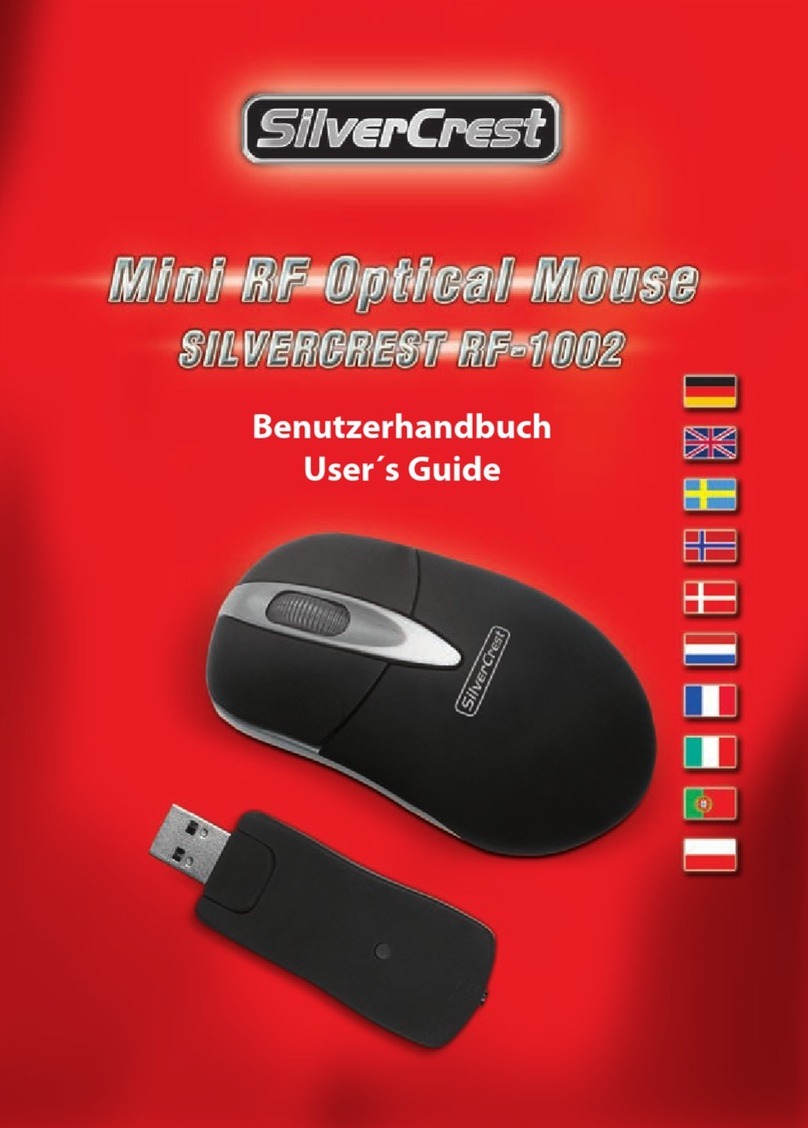 Silvercrest RF-1002 Manuel utilisateur Silvercrest RF-1002 Manuel utilisateur