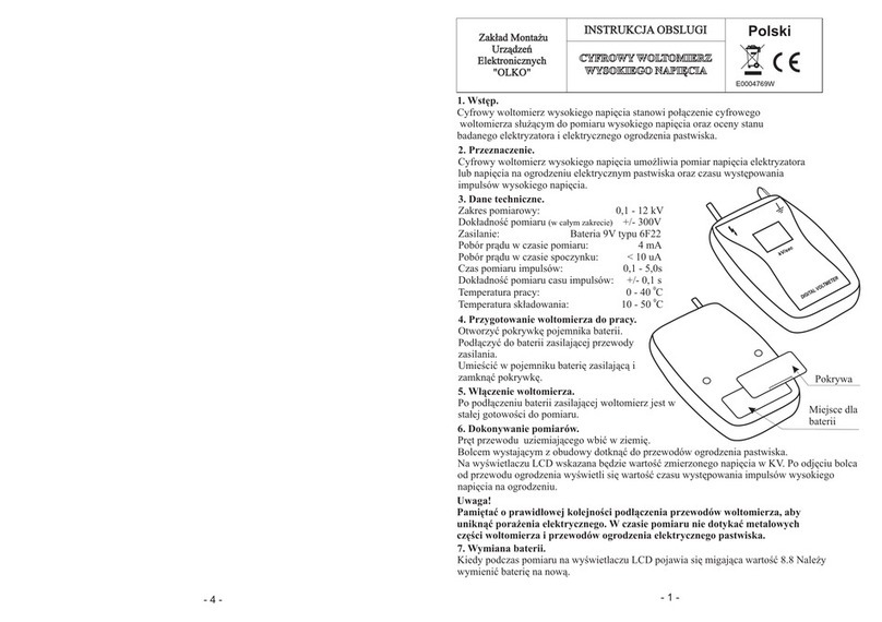 Granit OLKO Manuel utilisateur