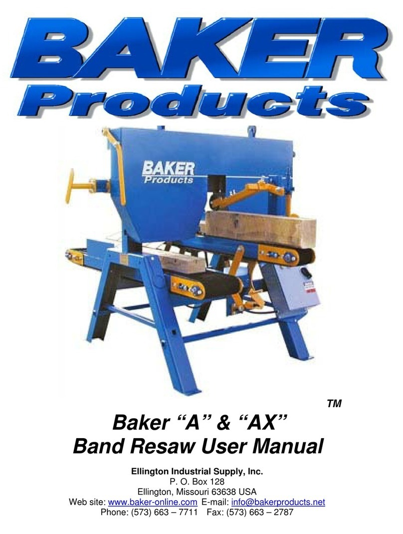 Baker A Manuel utilisateur