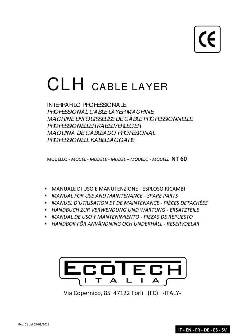 Ecotech Italia CLH Manuel utilisateur